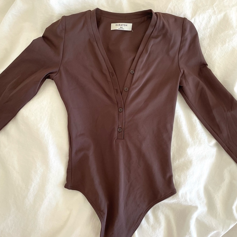 BABATON CONTOUR HENLEY BODYSUIT